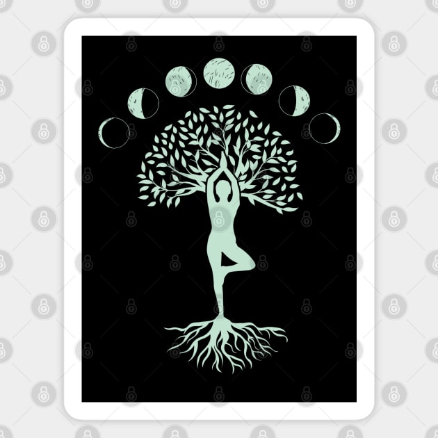 Yoga Serenity: Balance, Mindfulness, and Inner Peace Magnet by Steve